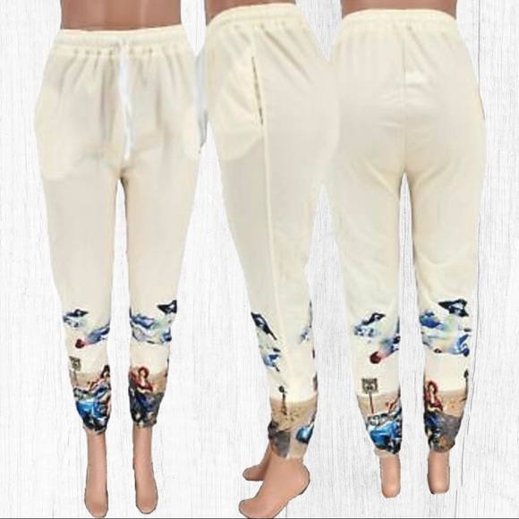 Route US 66 UFO Printed Draw String Joggers - Picture 15 of 15